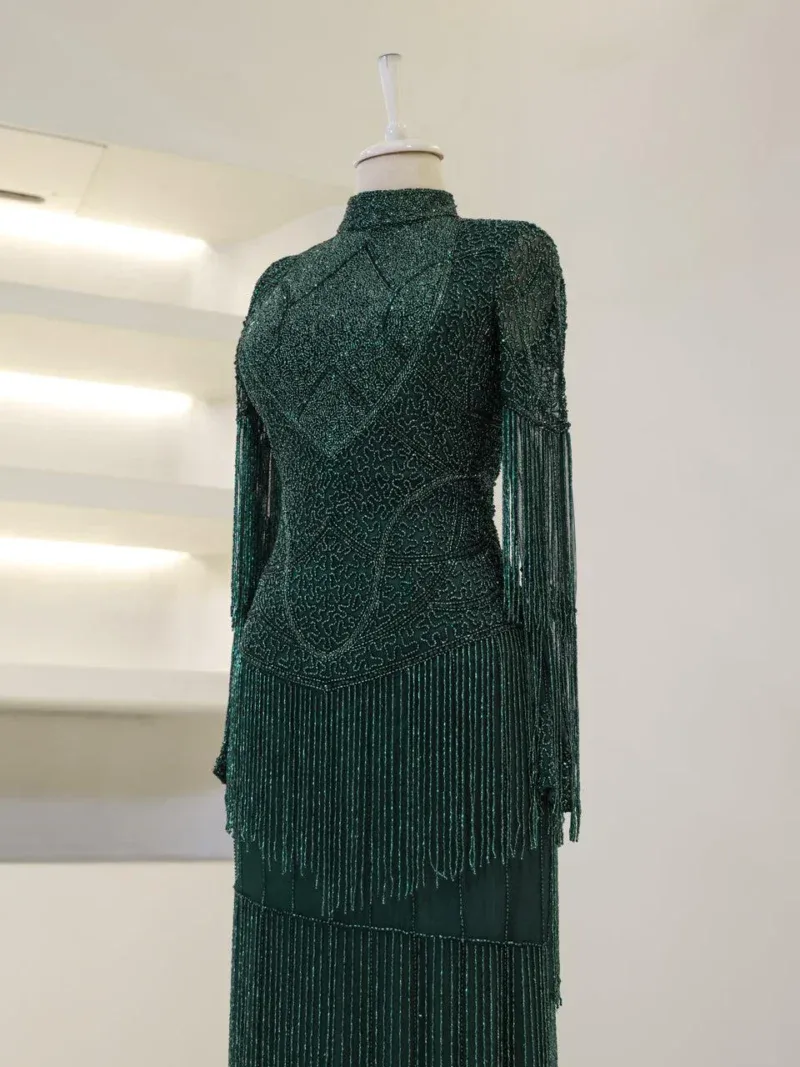 Couture Rita Modest Evening Dress