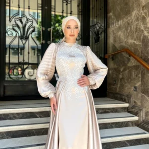 Couture Simone Modest Evening Dress