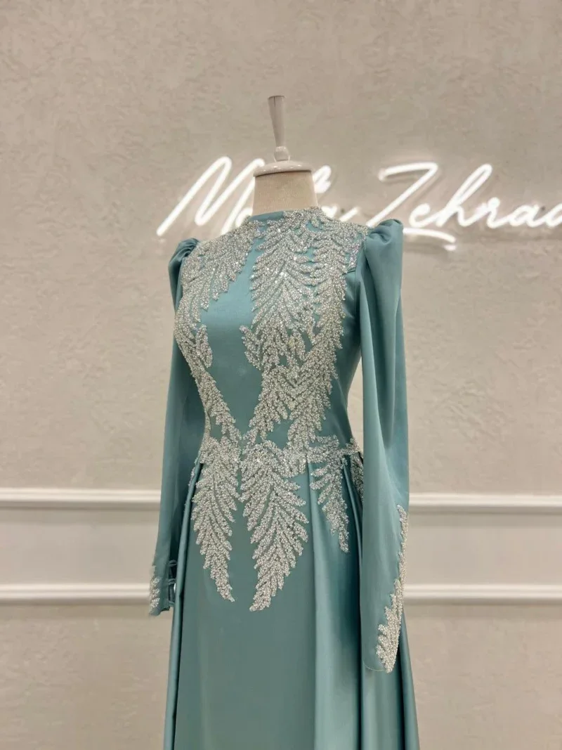 Couture Simone Non-Pleated Modest Evening Dress