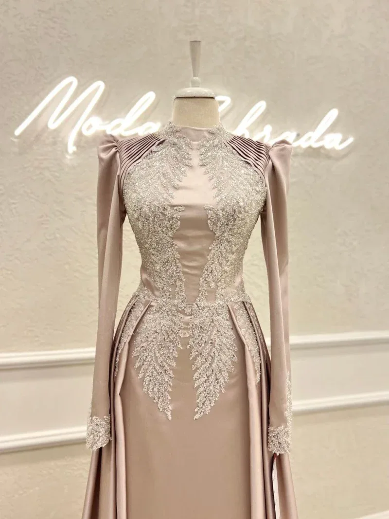 Couture Simone Non-Pleated Modest Evening Dress