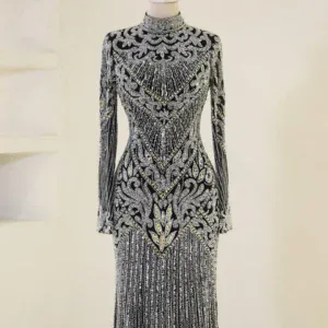 Couture Tambien Modest Evening Dress