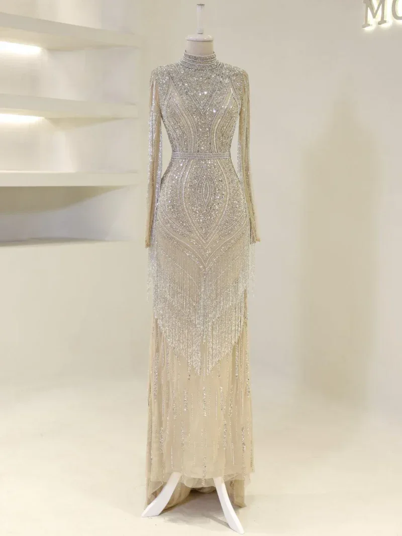 Couture Tirad Modest Evening Dress