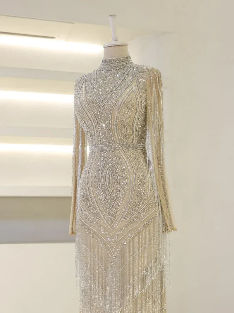 Couture Tirad Modest Evening Dress