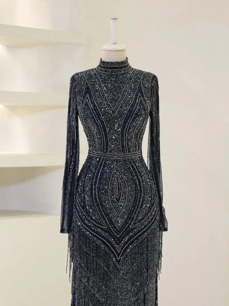 Couture Tirad Modest Evening Dress