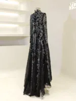 Couture Velica Modest Evening Dress