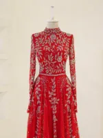 Couture Velica Modest Evening Dress