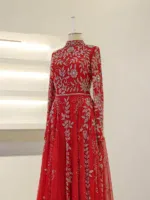 Couture Velica Modest Evening Dress