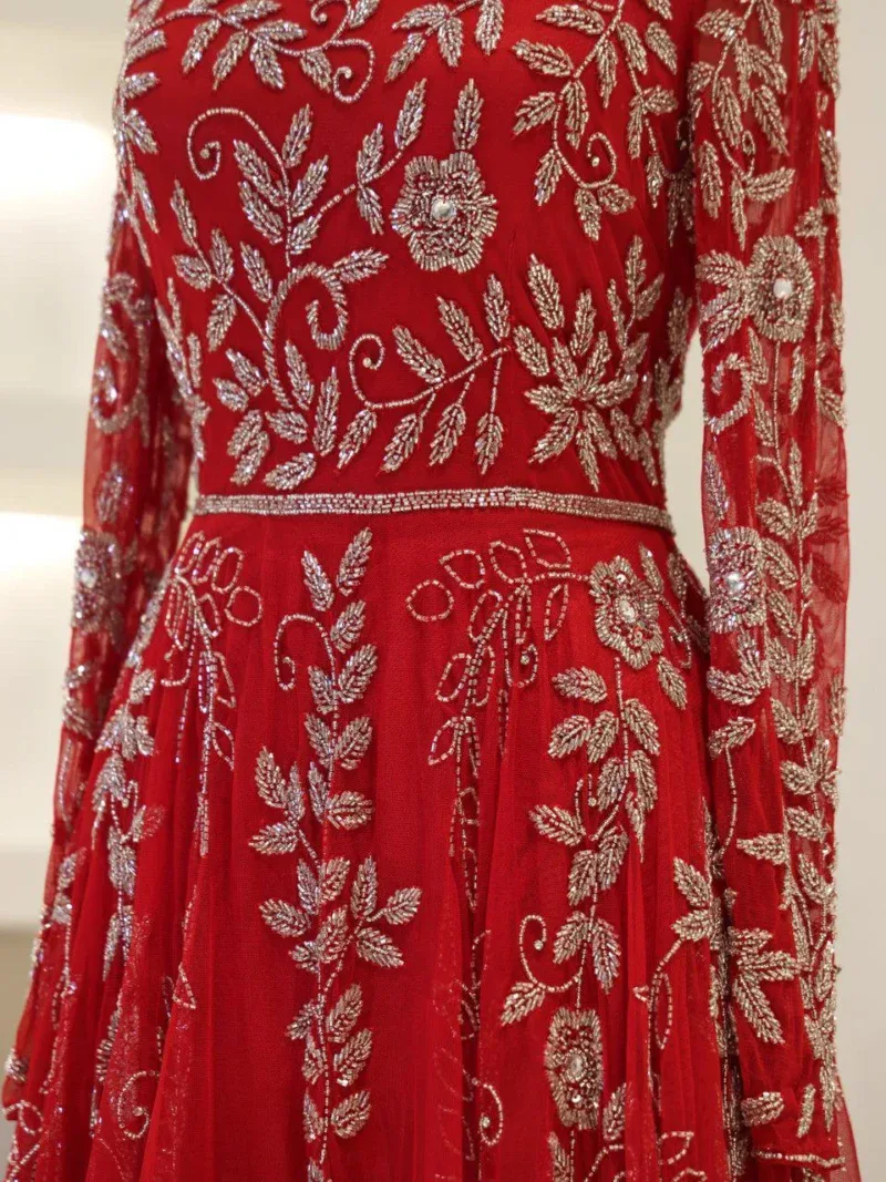 Couture Velica Modest Evening Dress