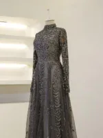 Couture Velica Modest Evening Dress