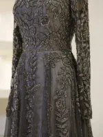 Couture Velica Modest Evening Dress