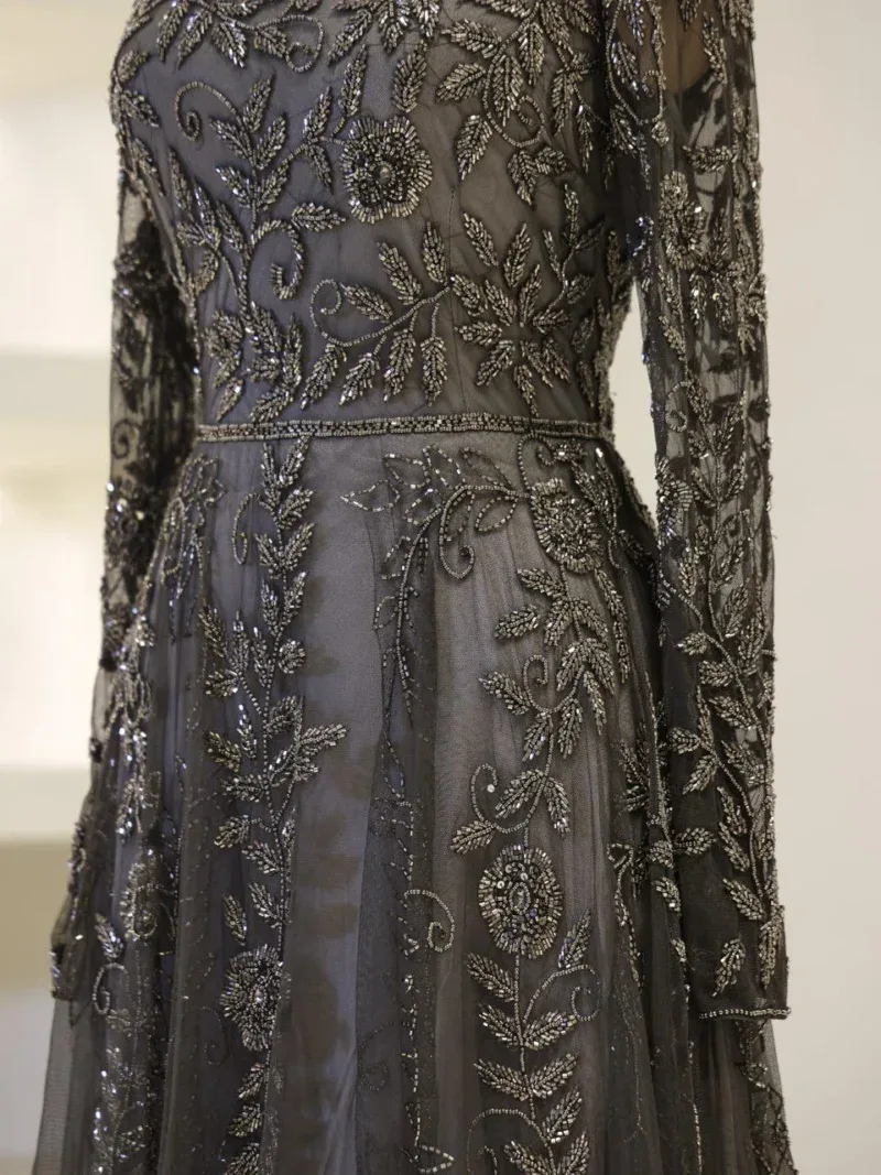 Couture Velica Modest Evening Dress