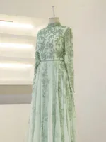 Couture Velica Modest Evening Dress