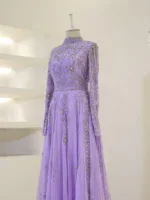 Couture Velica Modest Evening Dress