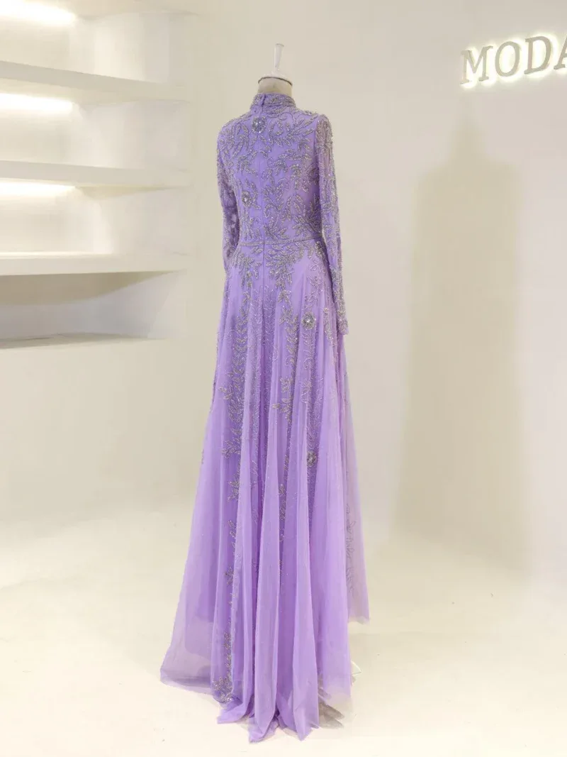 Couture Velica Modest Evening Dress