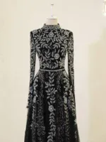 Couture Velica Modest Evening Dress