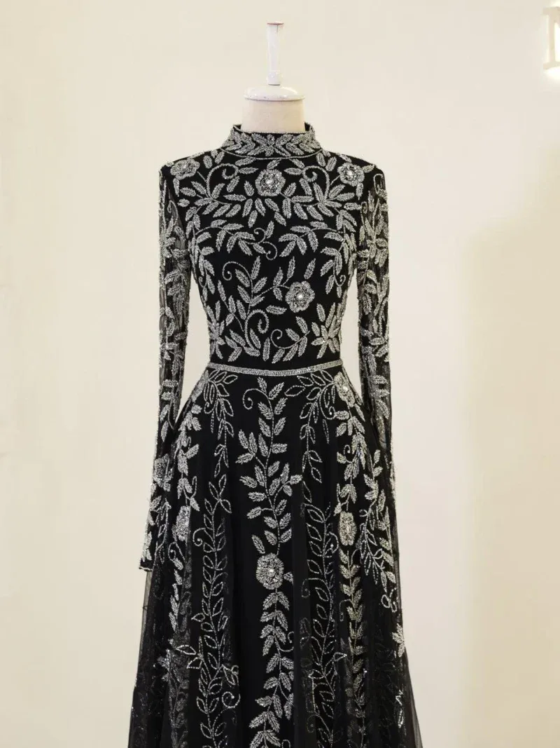 Couture Velica Modest Evening Dress