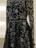 Couture Velica Modest Evening Dress