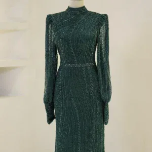 Couture Vespera Modest Evening Dress