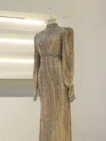 Couture Vespera Modest Evening Dress