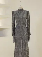 Couture Vespera Modest Evening Dress