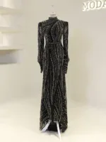 Couture Vespera Modest Evening Dress