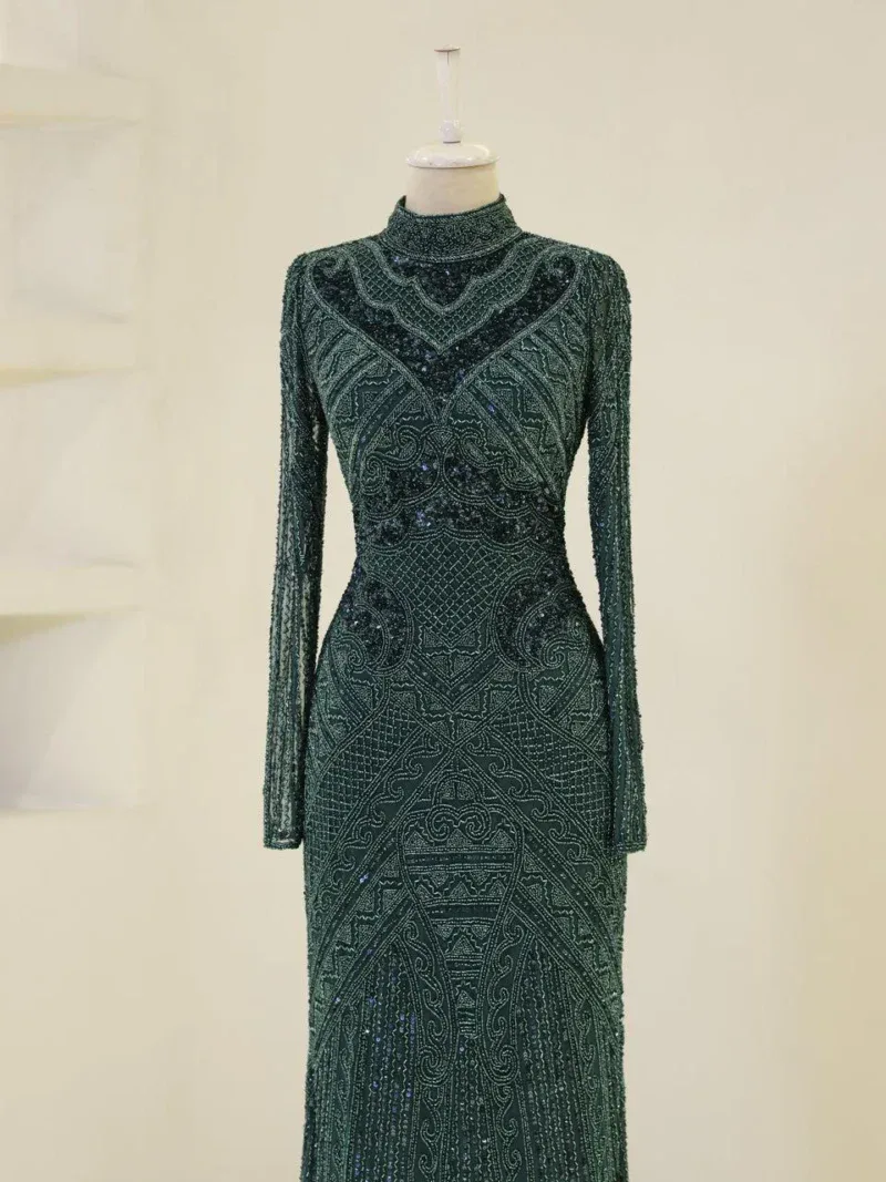 Couture Zemira Modest Evening Dress