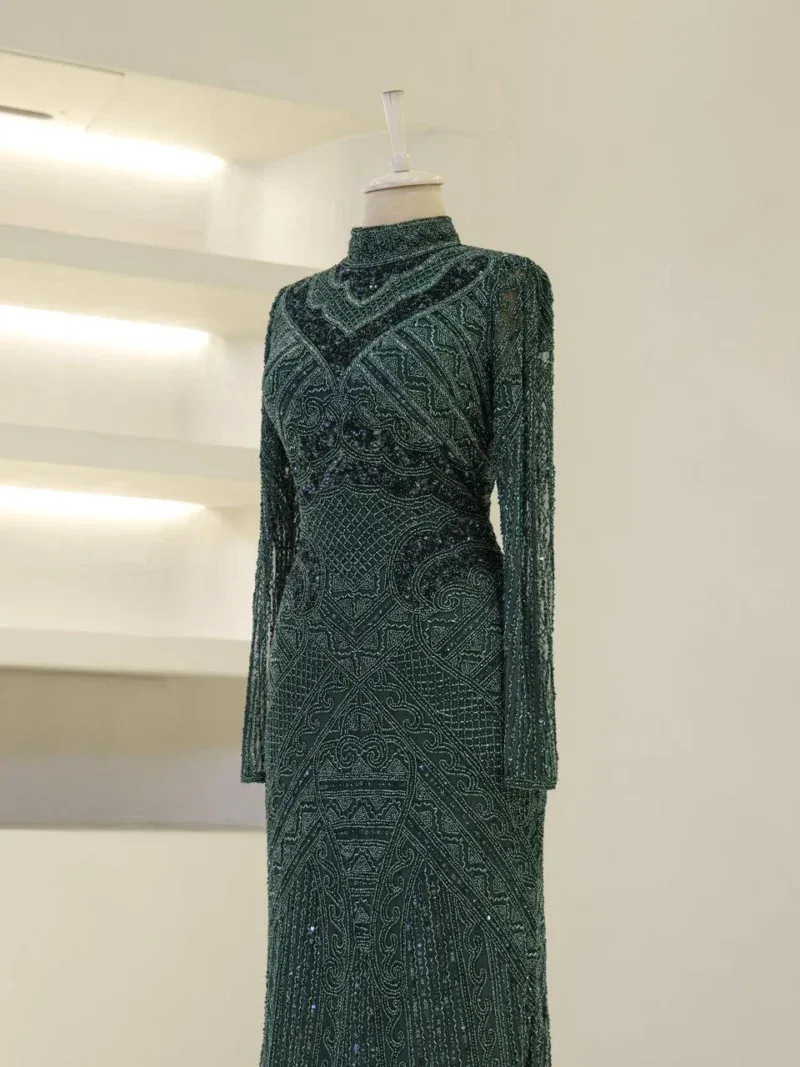Couture Zemira Modest Evening Dress