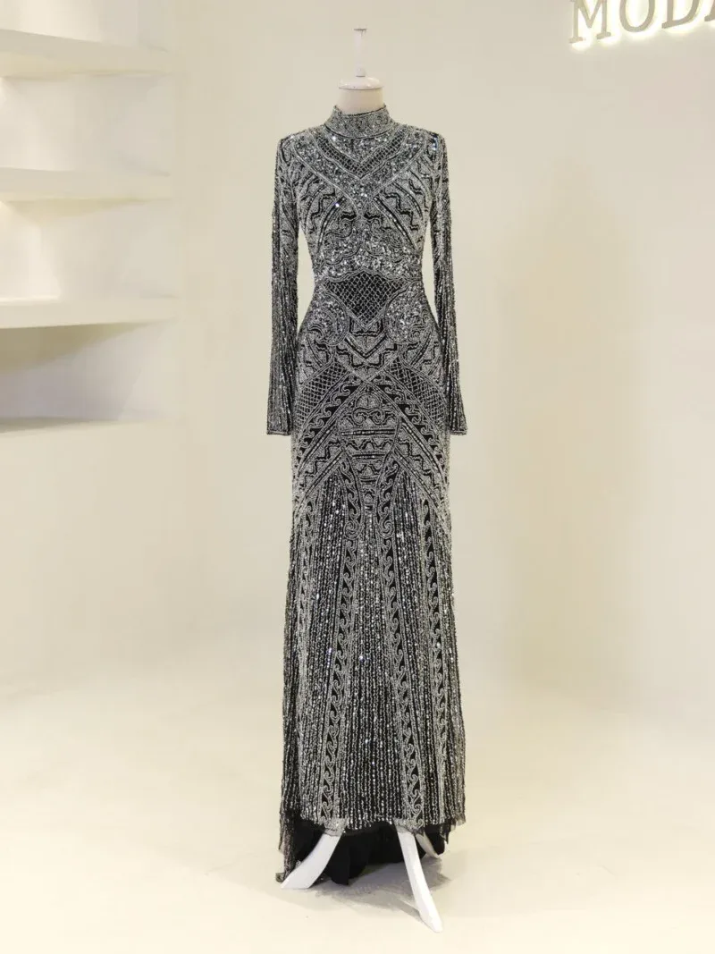 Couture Zemira Modest Evening Dress