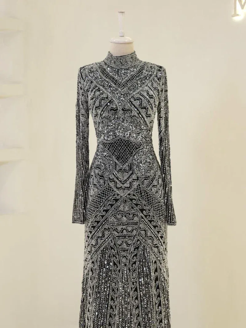 Couture Zemira Modest Evening Dress