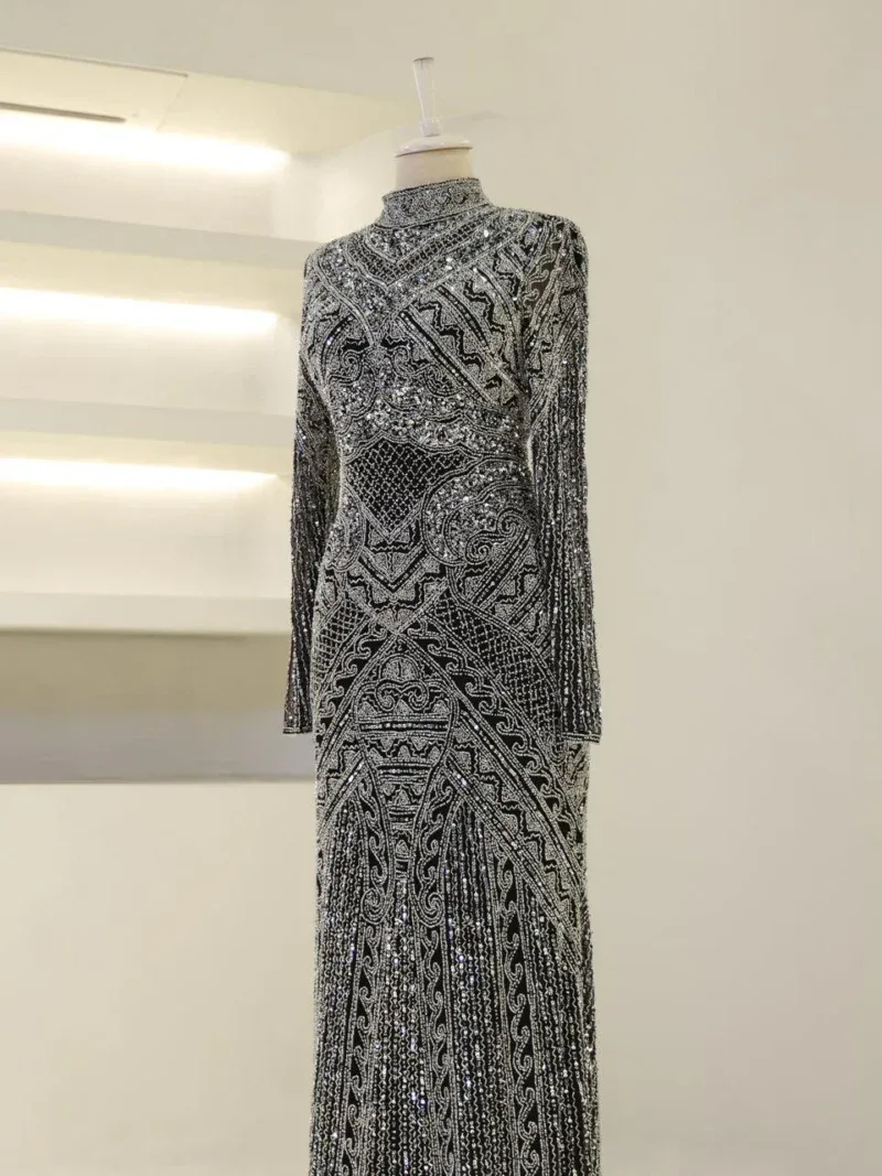 Couture Zemira Modest Evening Dress