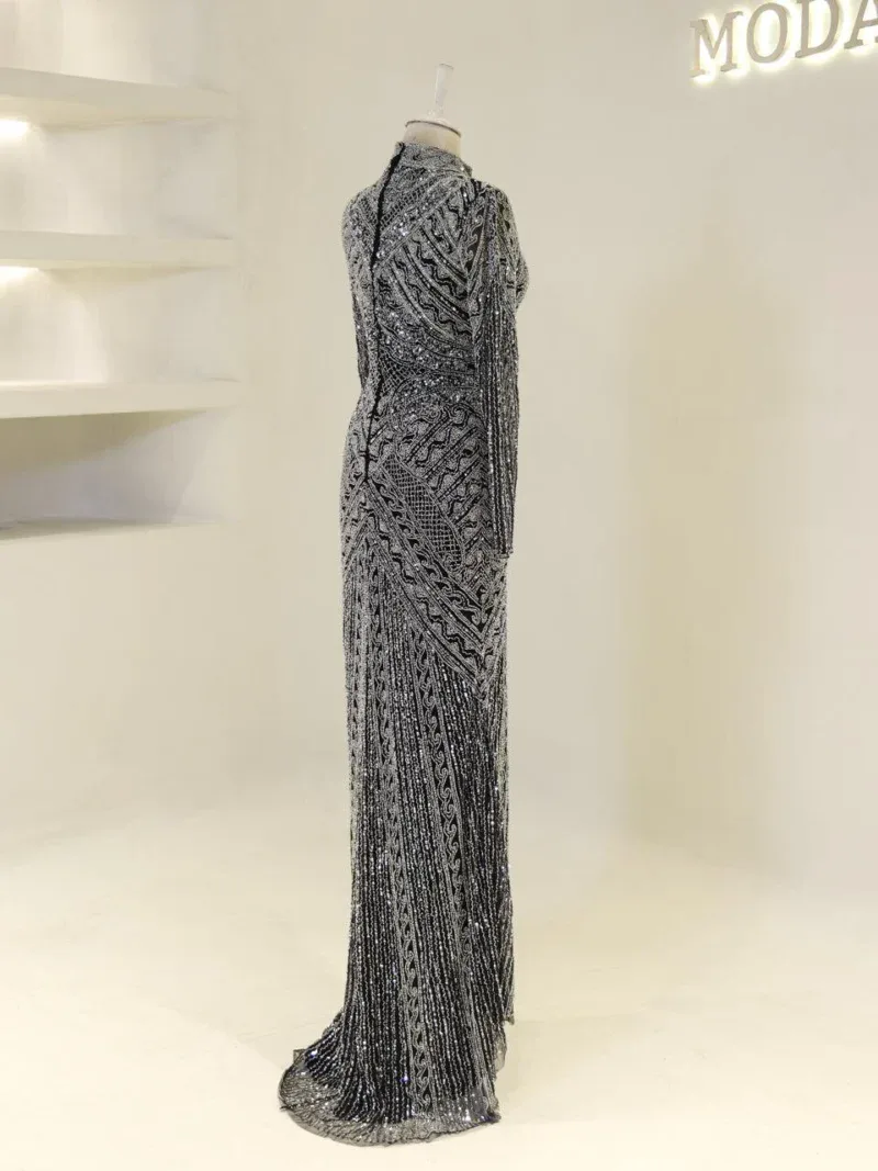 Couture Zemira Modest Evening Dress