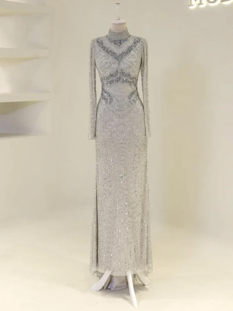 Couture Zemira Modest Evening Dress