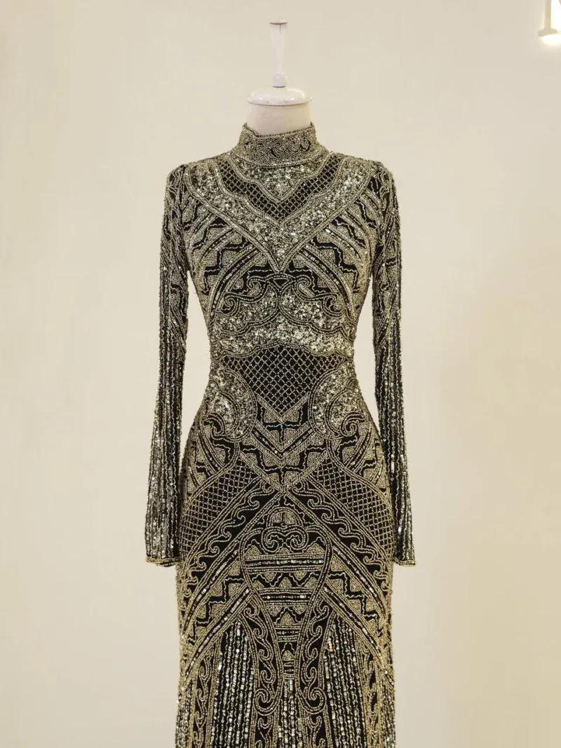 Couture Zemira Modest Evening Dress