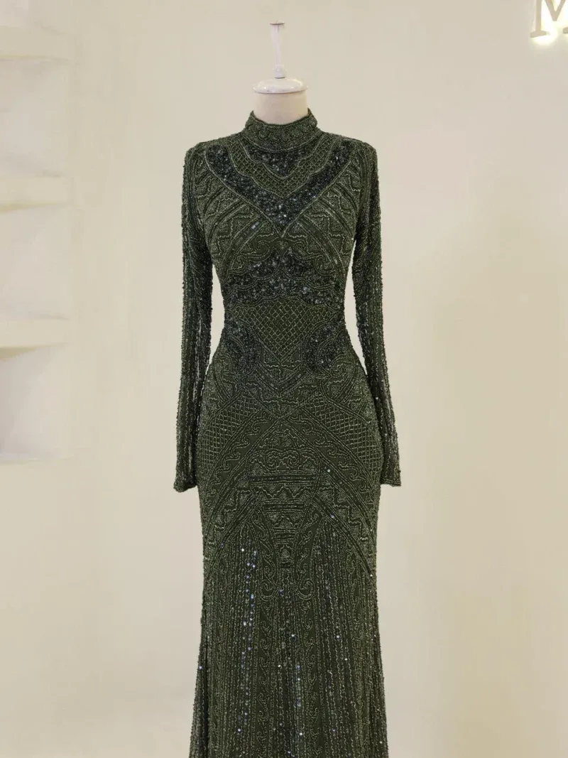 Couture Zemira Modest Evening Dress