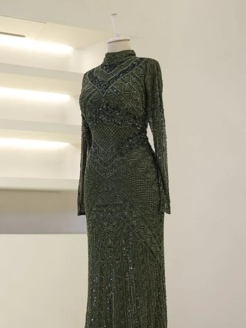 Couture Zemira Modest Evening Dress