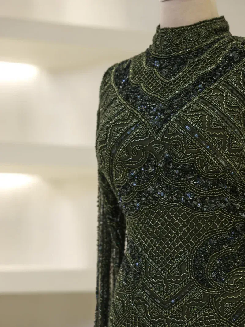 Couture Zemira Modest Evening Dress