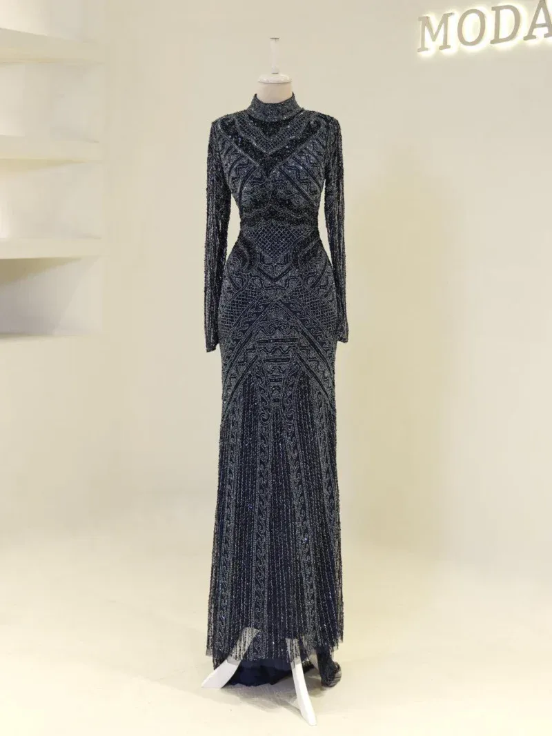 Couture Zemira Modest Evening Dress