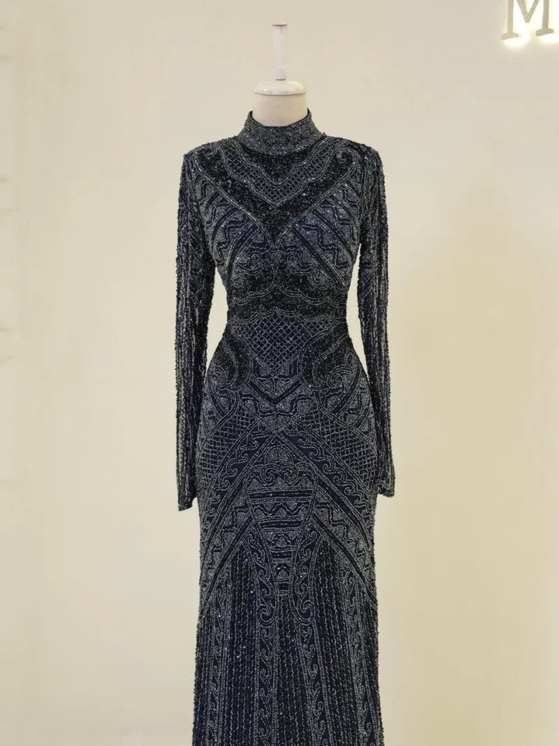 Couture Zemira Modest Evening Dress