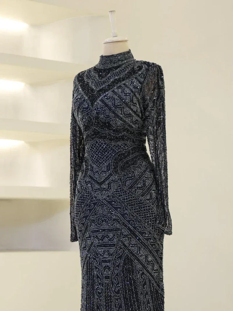 Couture Zemira Modest Evening Dress
