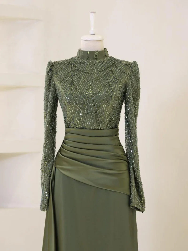 Cynthia Modest Evening Dress