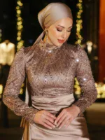 Cynthia Modest Evening Dress