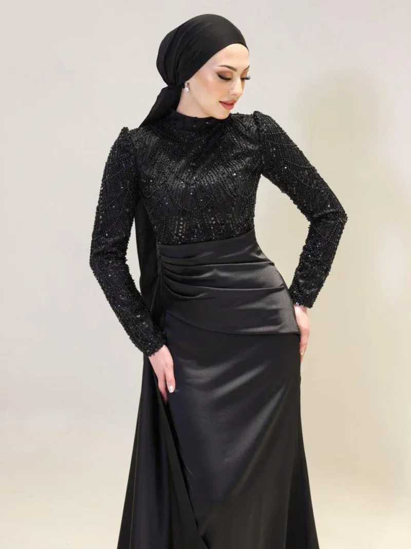 Cynthia Modest Evening Dress