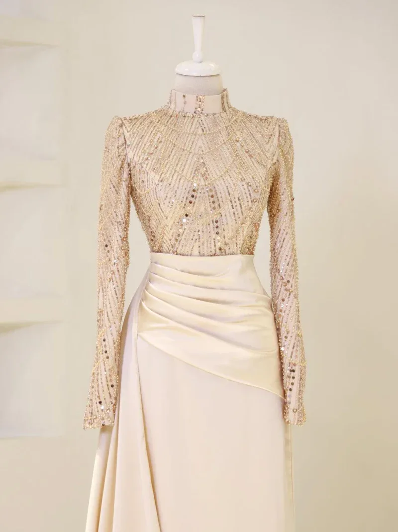 Cynthia Modest Evening Dress