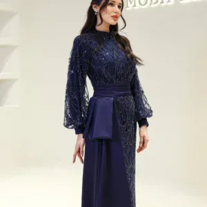 Efna Modest Evening Dress