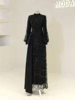 Efna Modest Evening Dress