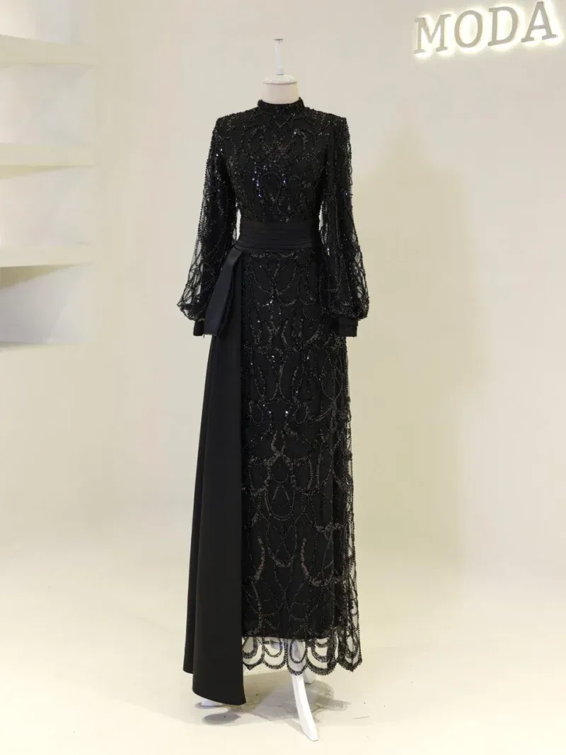 Efna Modest Evening Dress