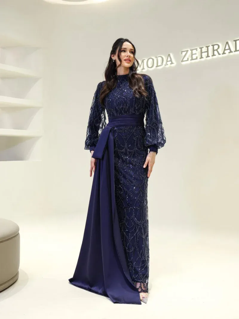 Efna Modest Evening Dress