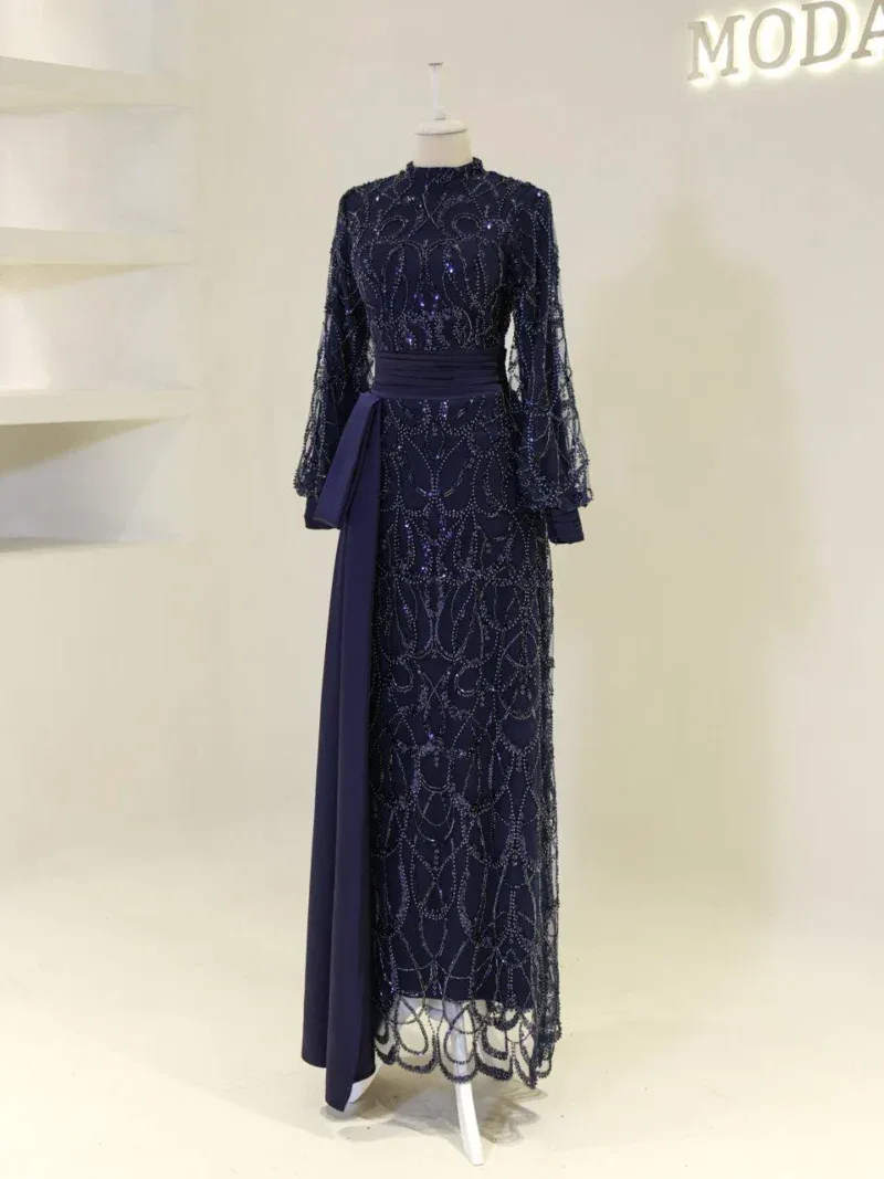 Efna Modest Evening Dress