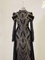 Eftina Modest Evening Dress