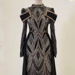 Eftina Modest Evening Dress